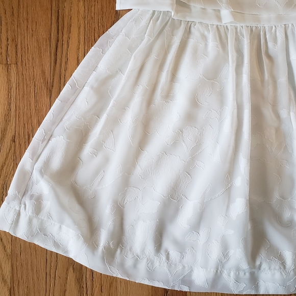 LC Lauren Conrad Disney Cinderella Collection White Embroidered Dress, Size 6 - Picture 2 of 16
